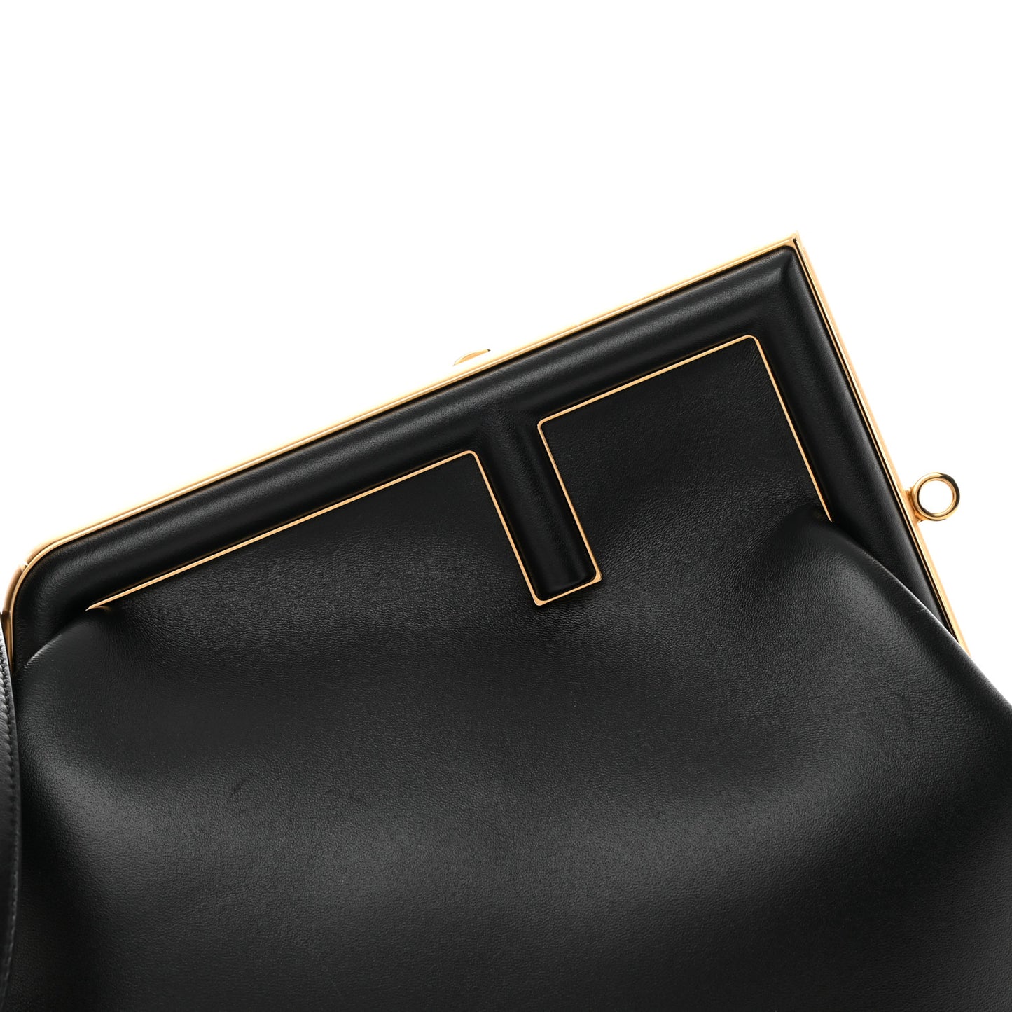 Shiny Nappa Medium Fendi First Black