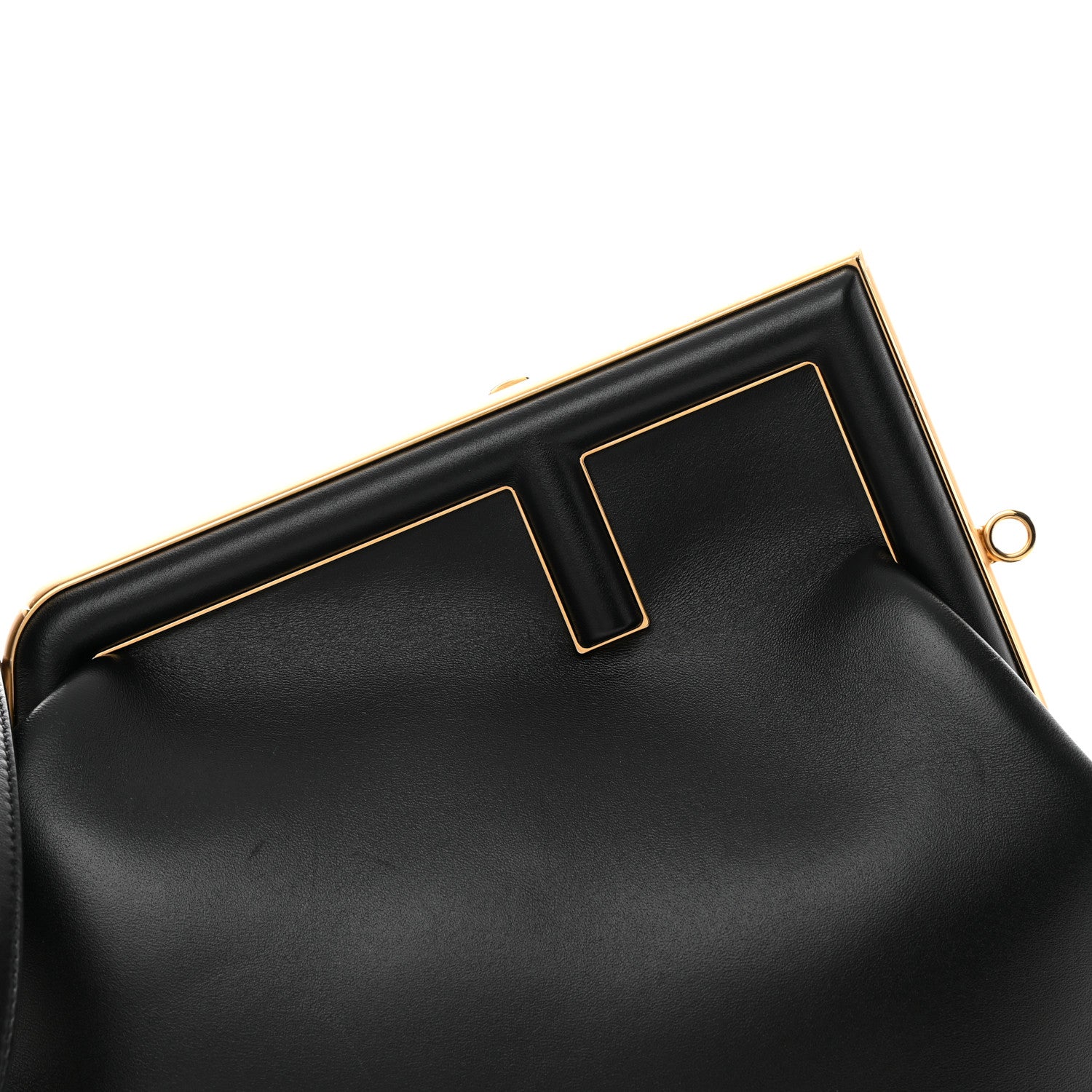 Fendi Shiny Nappa Medium Fendi First Black 8 of 13