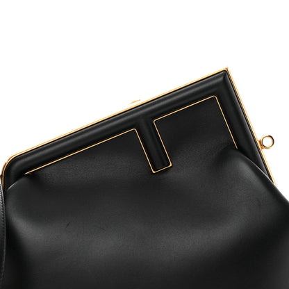 Fendi Shiny Nappa Medium Fendi First Black 8 of 13