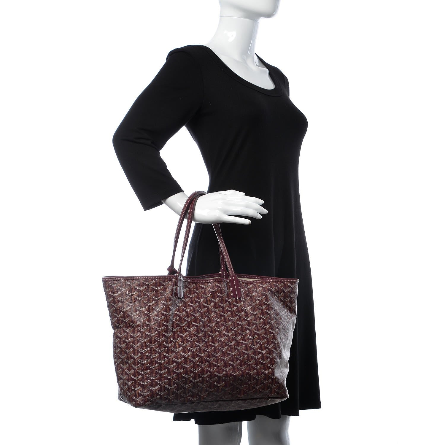 Goyard Goyardine Saint Louis PM Bordeaux 2 of 14