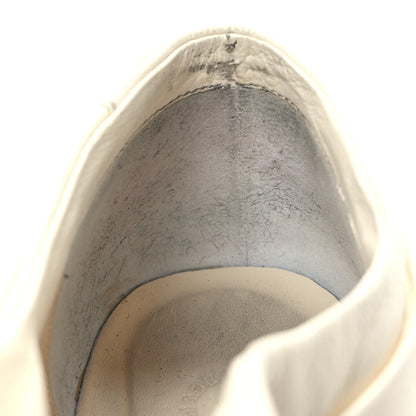 Chanel Lambskin Patent Calfskin CC Sneakers 39.5 White Black 8 of 10