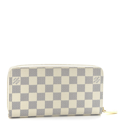 Louis Vuitton Damier Azur Zippy Wallet 2 of 9