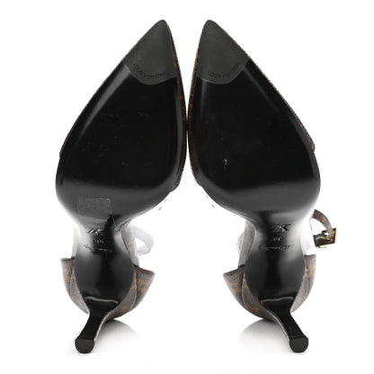 Louis Vuitton Monogram PVC Cherie Pumps 38 5 of 9