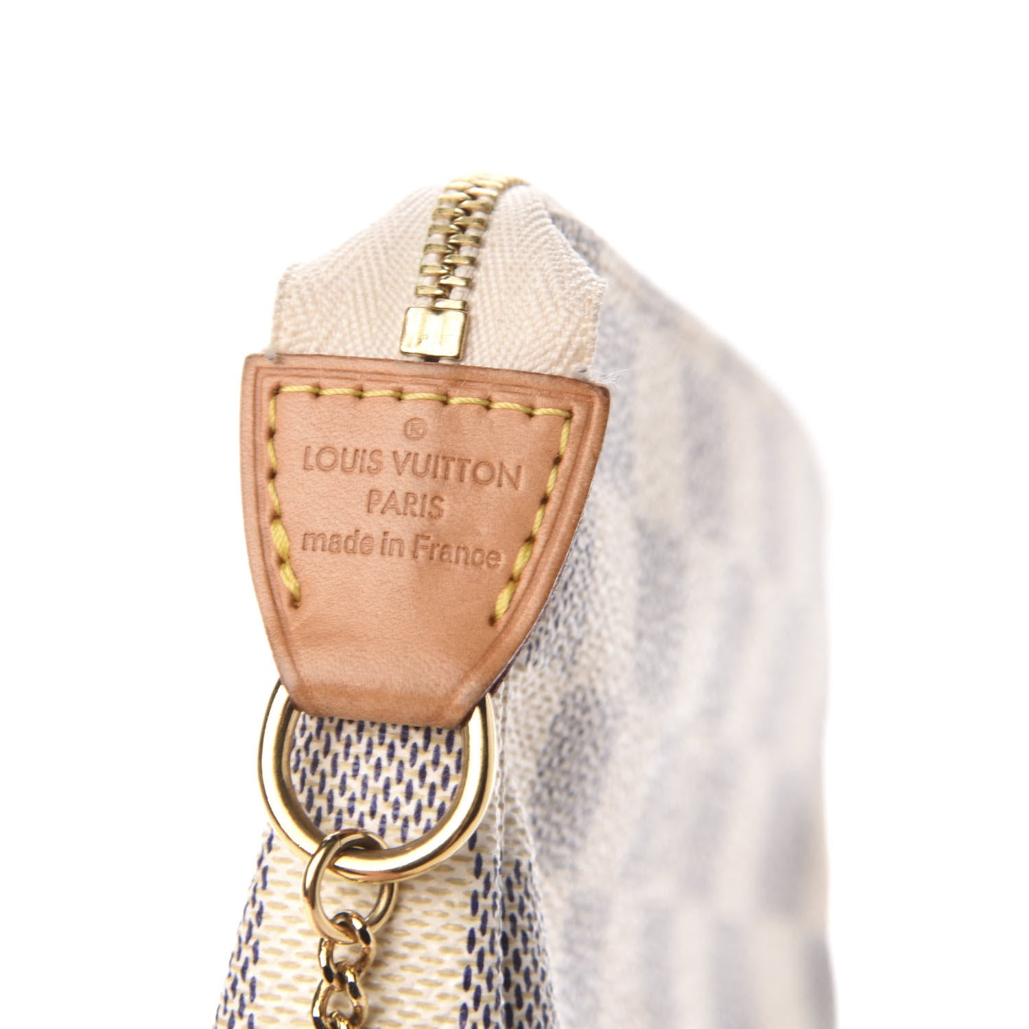 Louis Vuitton Damier Azur Mini Pochette Accessories 6 of 7