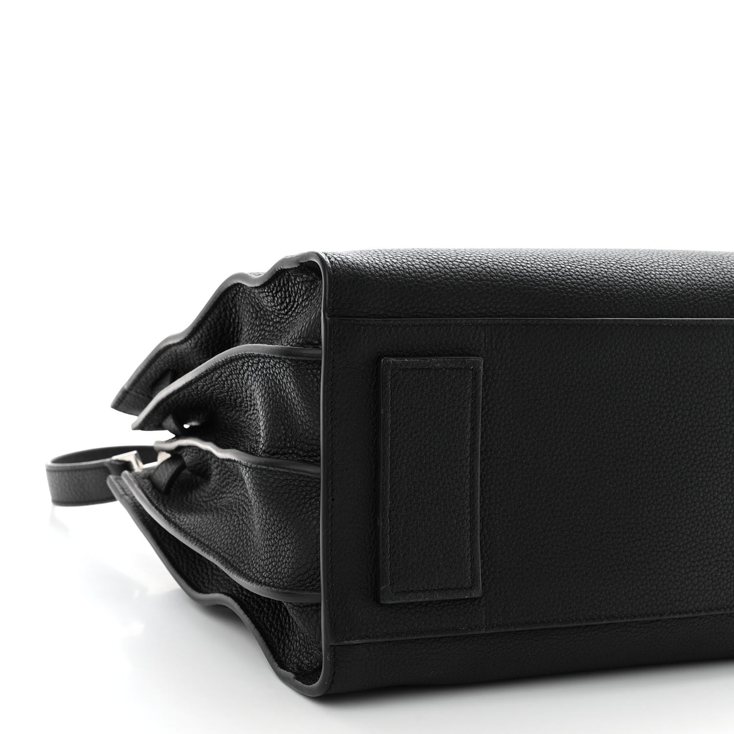Saint Laurent Grained Calfskin Small Supple Sac De Jour Black 8 of 9