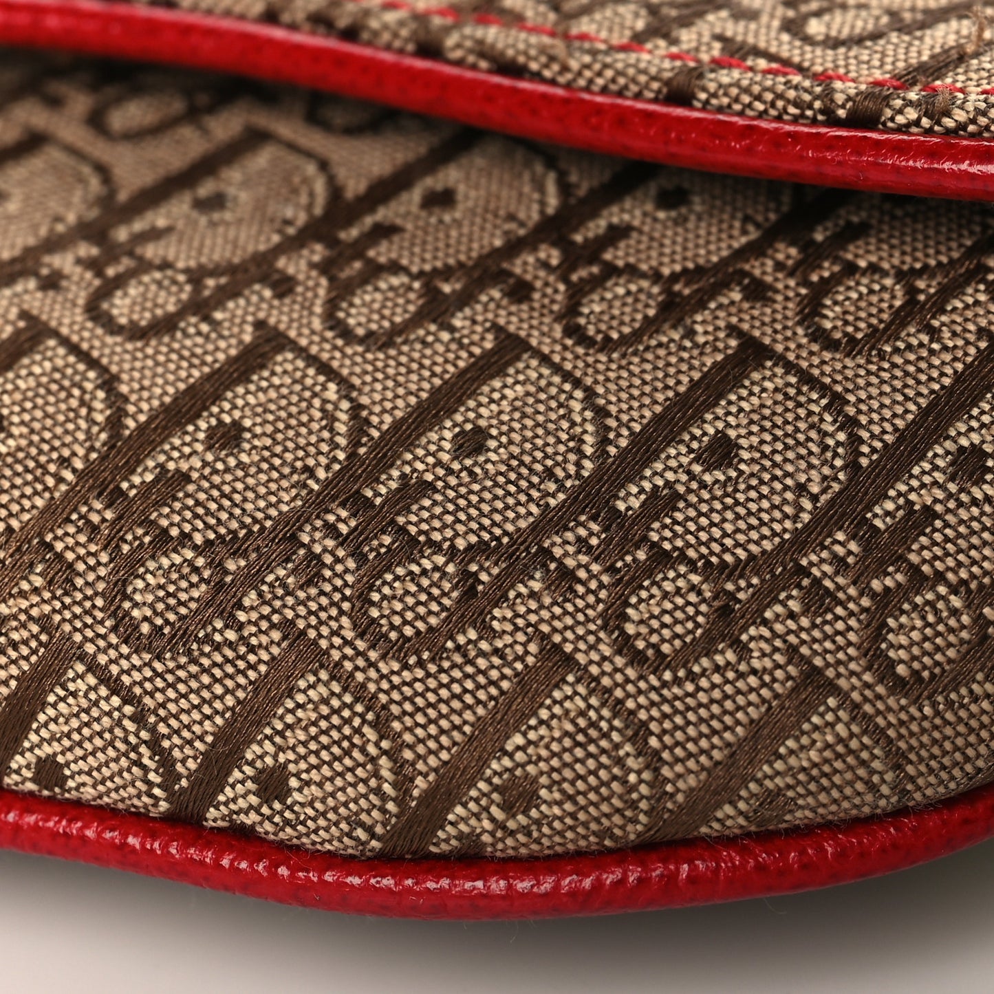 Monogram Rasta Saddle Belt Bag Beige