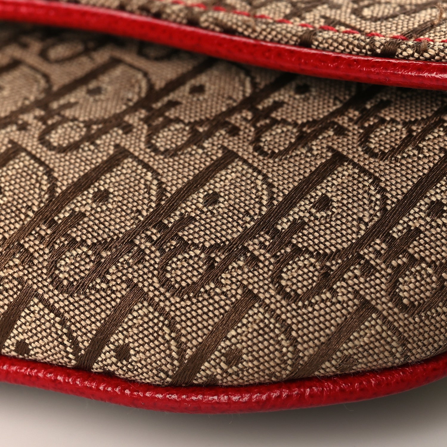 Christian Dior Monogram Rasta Saddle Belt Bag Beige 8 of 8