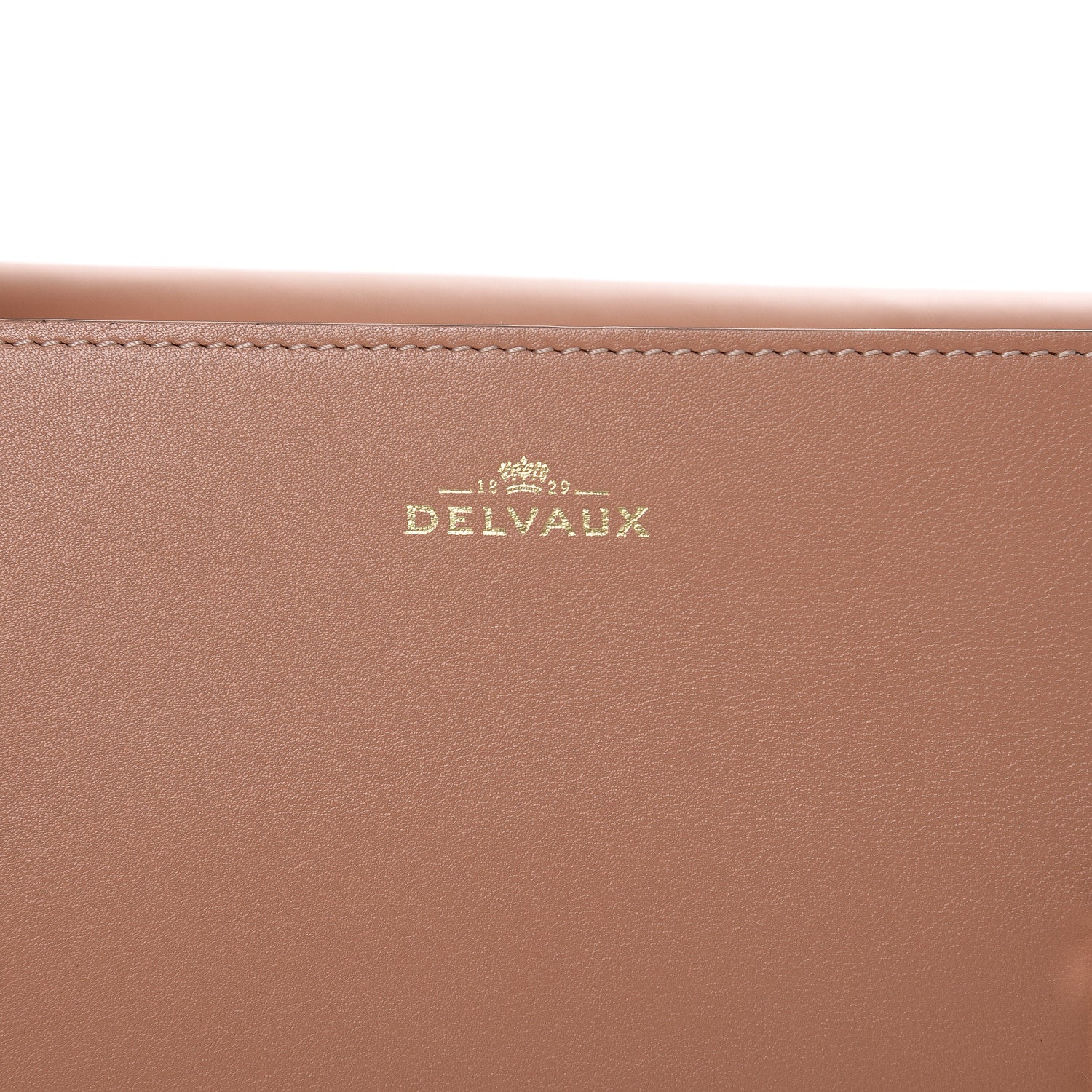 Delvaux Supple Calfskin Madame PM Chaine Bag Vison Ivory 7 of 9