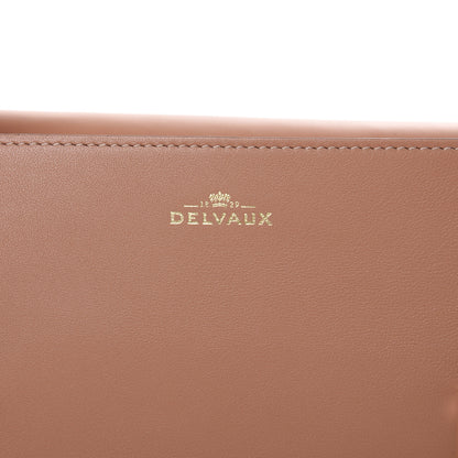 Delvaux Supple Calfskin Madame PM Chaine Bag Vison Ivory 7 of 9