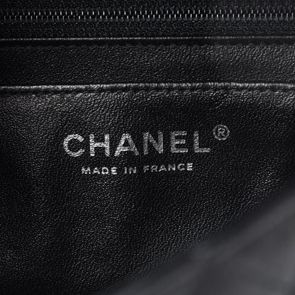 Chanel Crumpled Calfskin Quilted Mini Rectangular Flap So Black 6 of 11