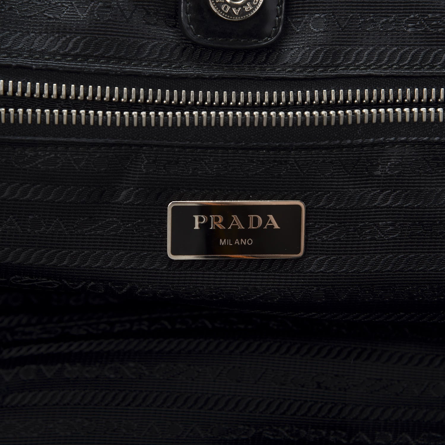Prada Tessuto Nylon Tote Black 10 of 11