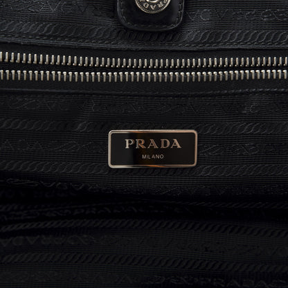 Prada Tessuto Nylon Tote Black 10 of 11