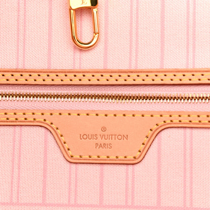 Louis Vuitton Damier Azur Neo Neverfull GM Rose Ballerine 6 of 15