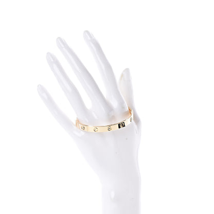 Cartier 18K Yellow Gold LOVE Cuff Bracelet 17 2 of 6
