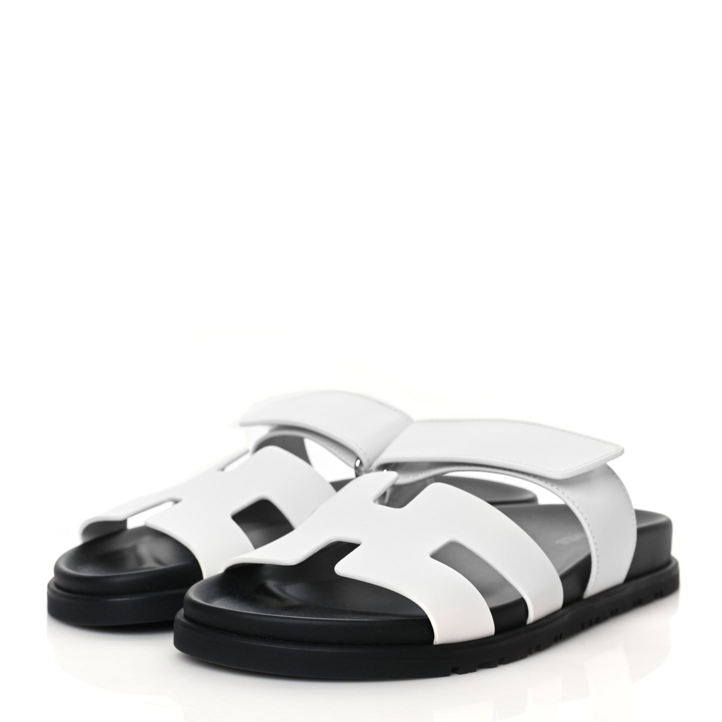 Calfskin Womens Chypre Sandals 37.5 White
