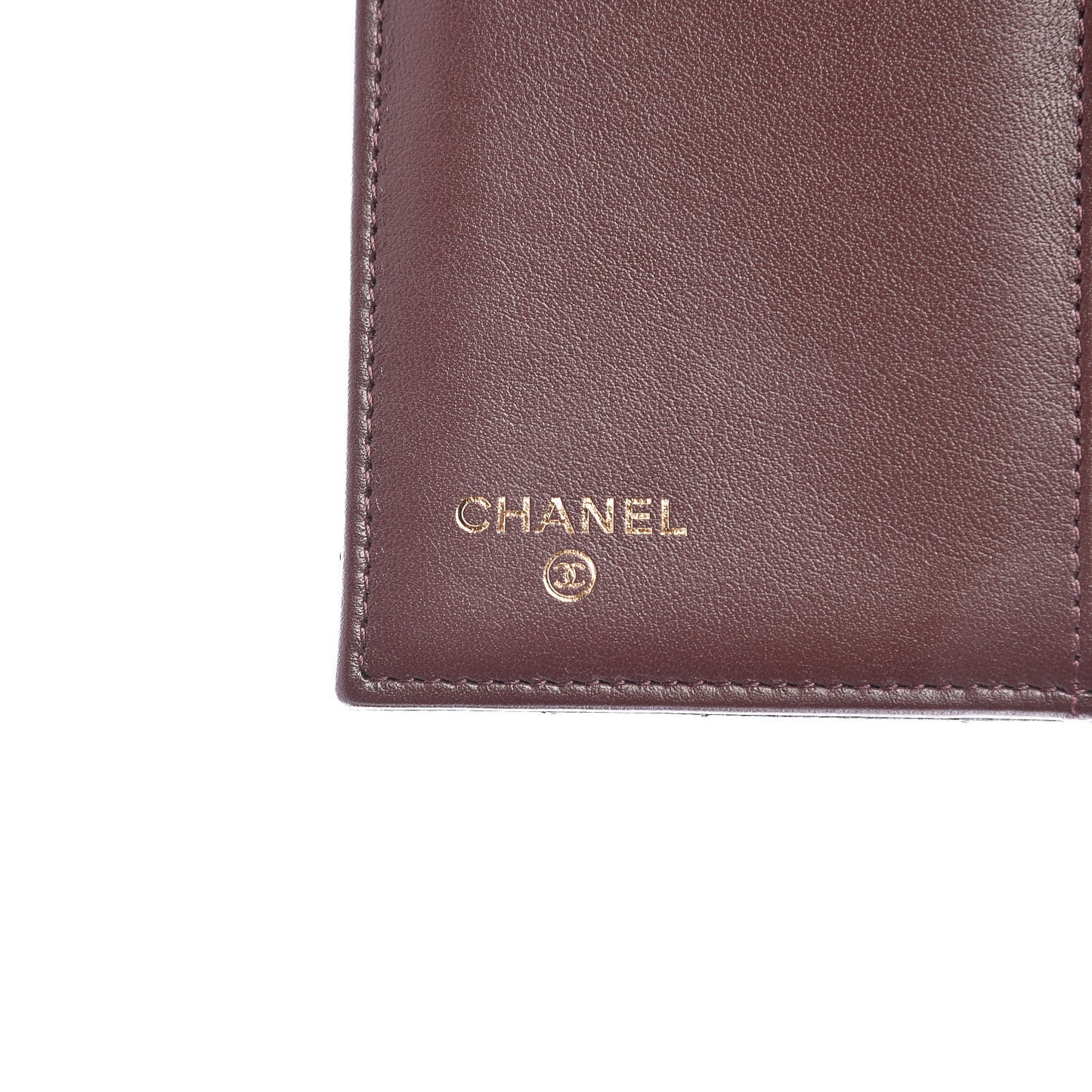Caviar Quilted Large Flap Wallet Black