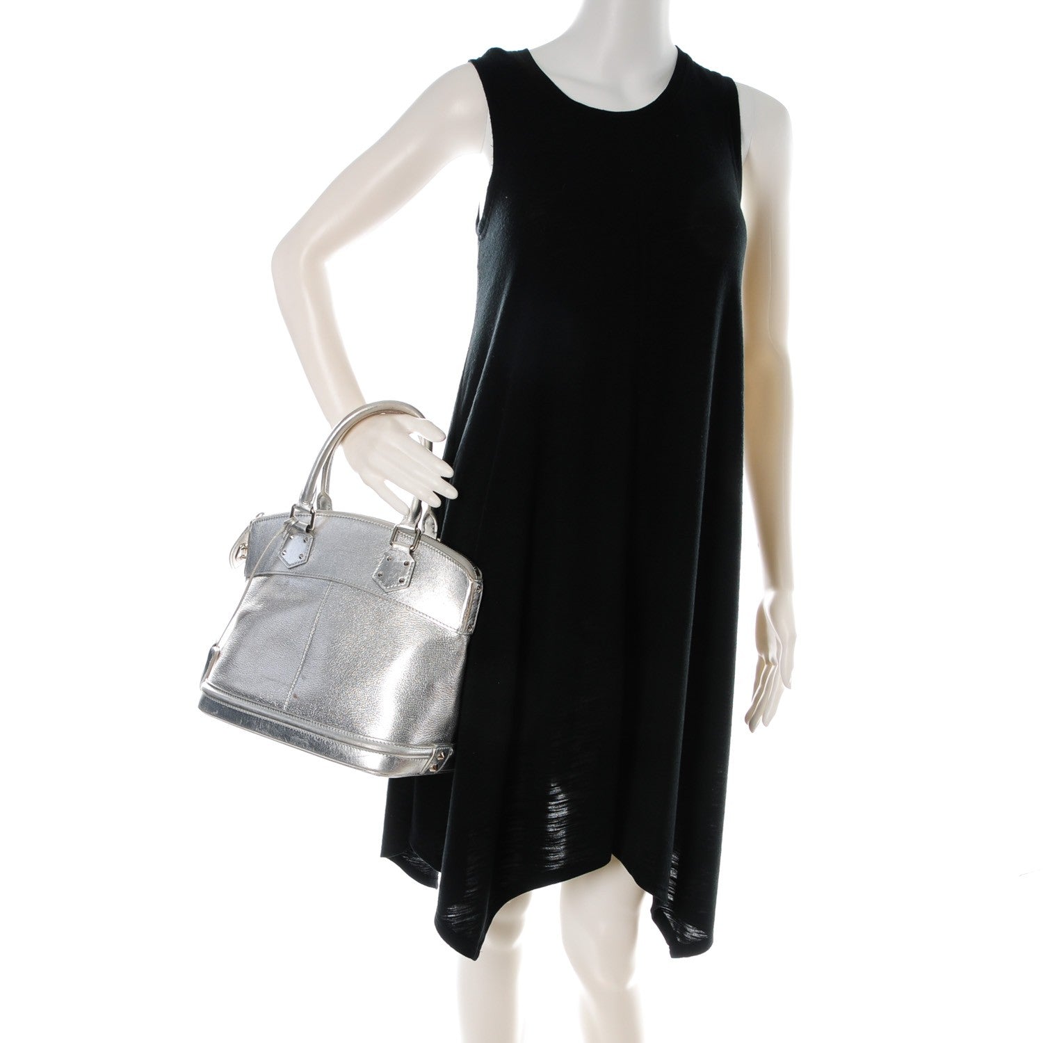 Louis Vuitton Suhali Lockit PM Silver 2 of 11