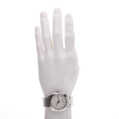 Gucci Stainless Steel Diamond 37mm G-Timeless Quartz Watch White 2 of 9