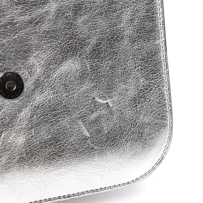 Stella McCartney Metallic Alter Nappa Medium Star Falabella Box Shoulder Bag Silver 7 of 16