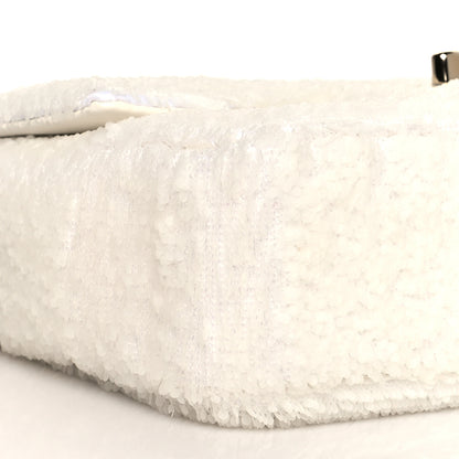 Chanel Sequin Mini Rectangular Flap White 9 of 10
