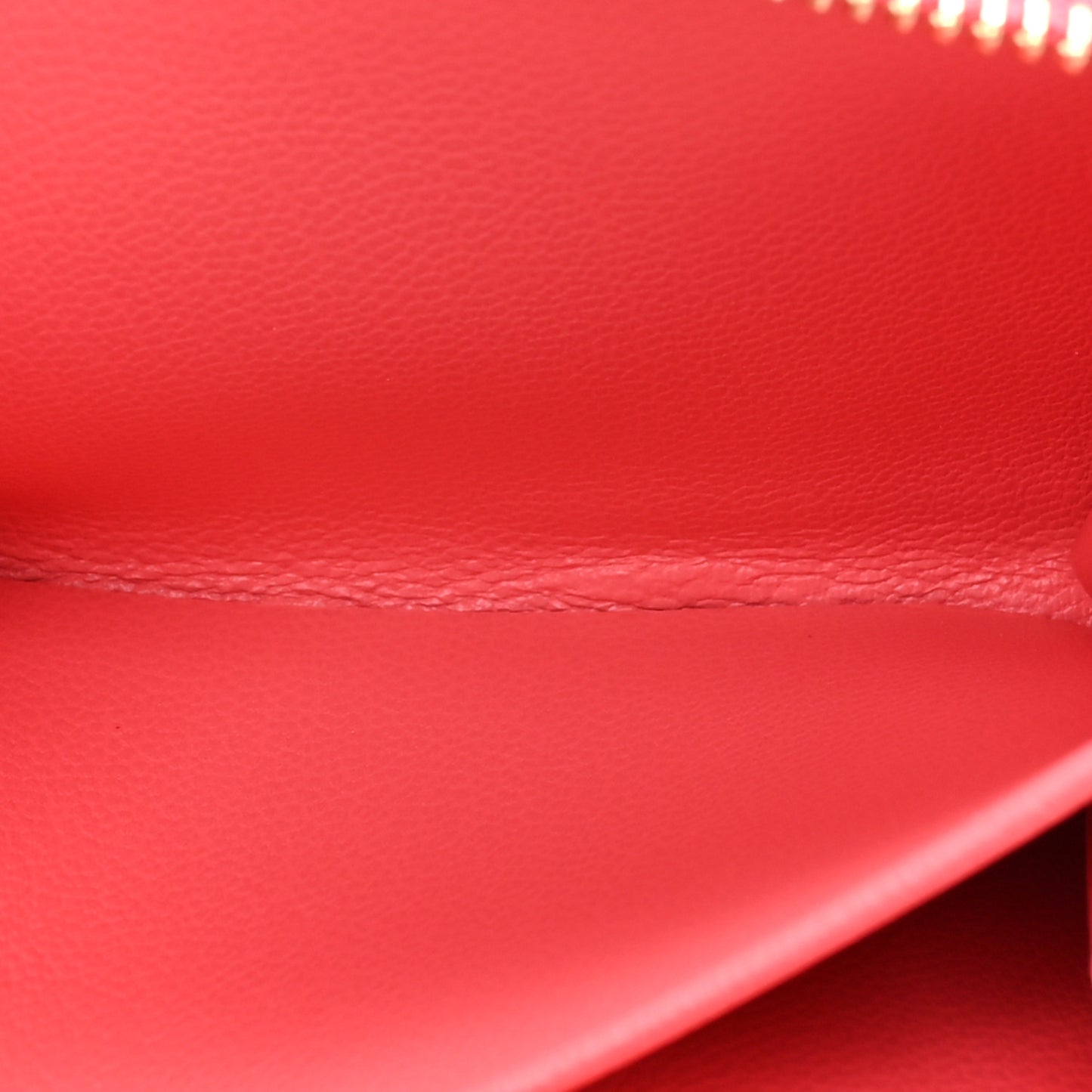 Lambskin Embossed Monogram Lou Coussin Wallet Pink