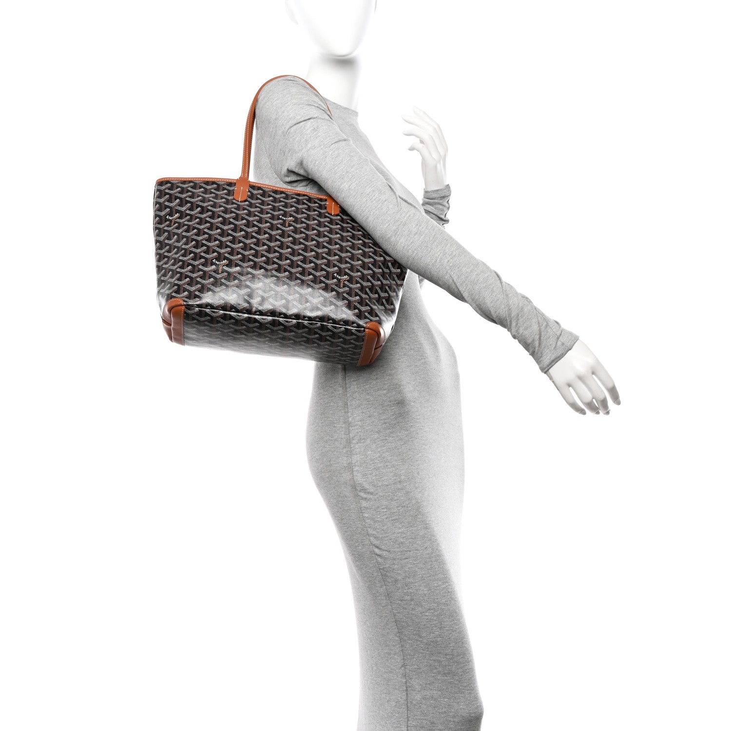 Goyard Goyardine Artois PM Black Gold 2 of 10