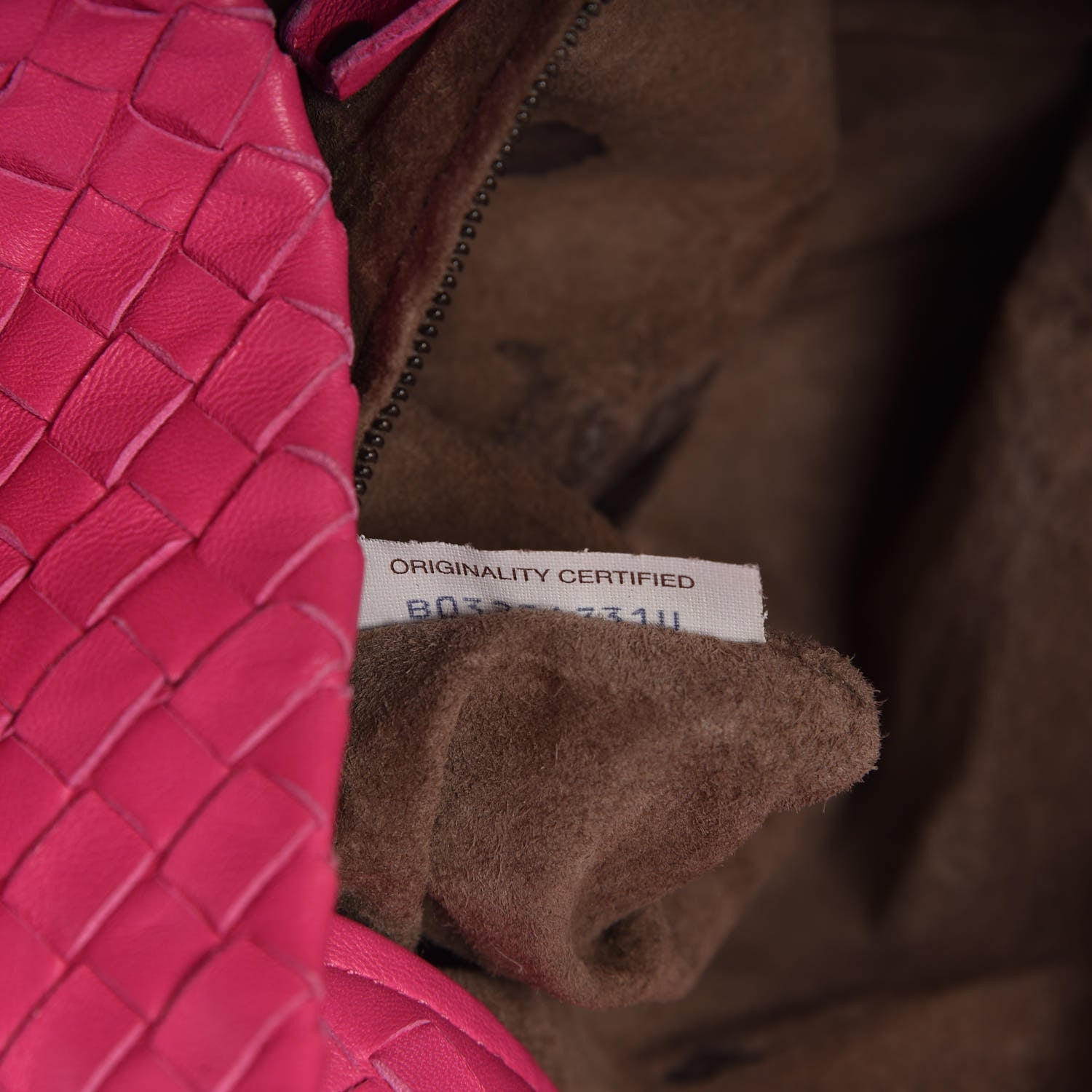 Bottega Veneta Nappa Intrecciato Medium Seamless Tote Fuchsia 8 of 16