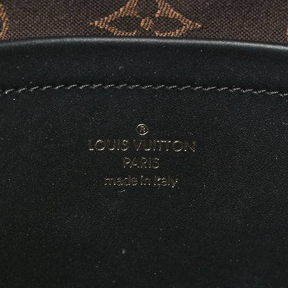 Louis Vuitton Calfskin Monogram Embossed Utility Crossbody Black 6 of 9