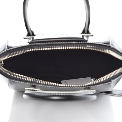 Givenchy Calfskin Contrast Topstitch Small Antigona Black White 6 of 8