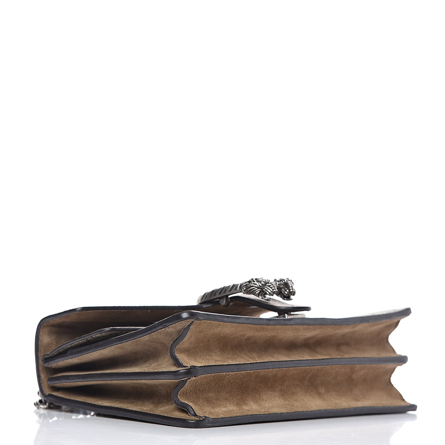 Gucci GG Supreme Monogram Small Dionysus Shoulder Bag Taupe 4 of 12