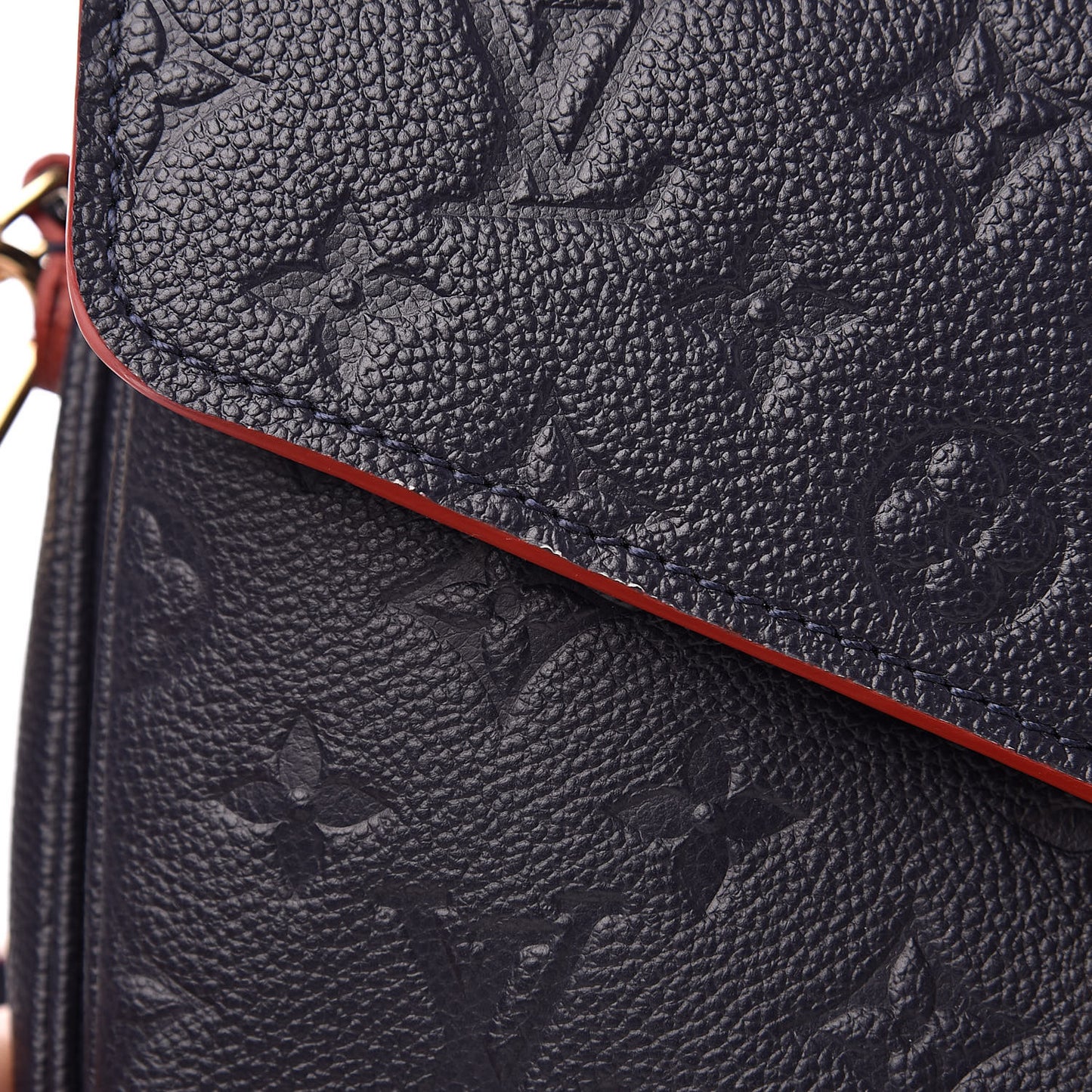 Empreinte Pochette Metis Marine Rouge