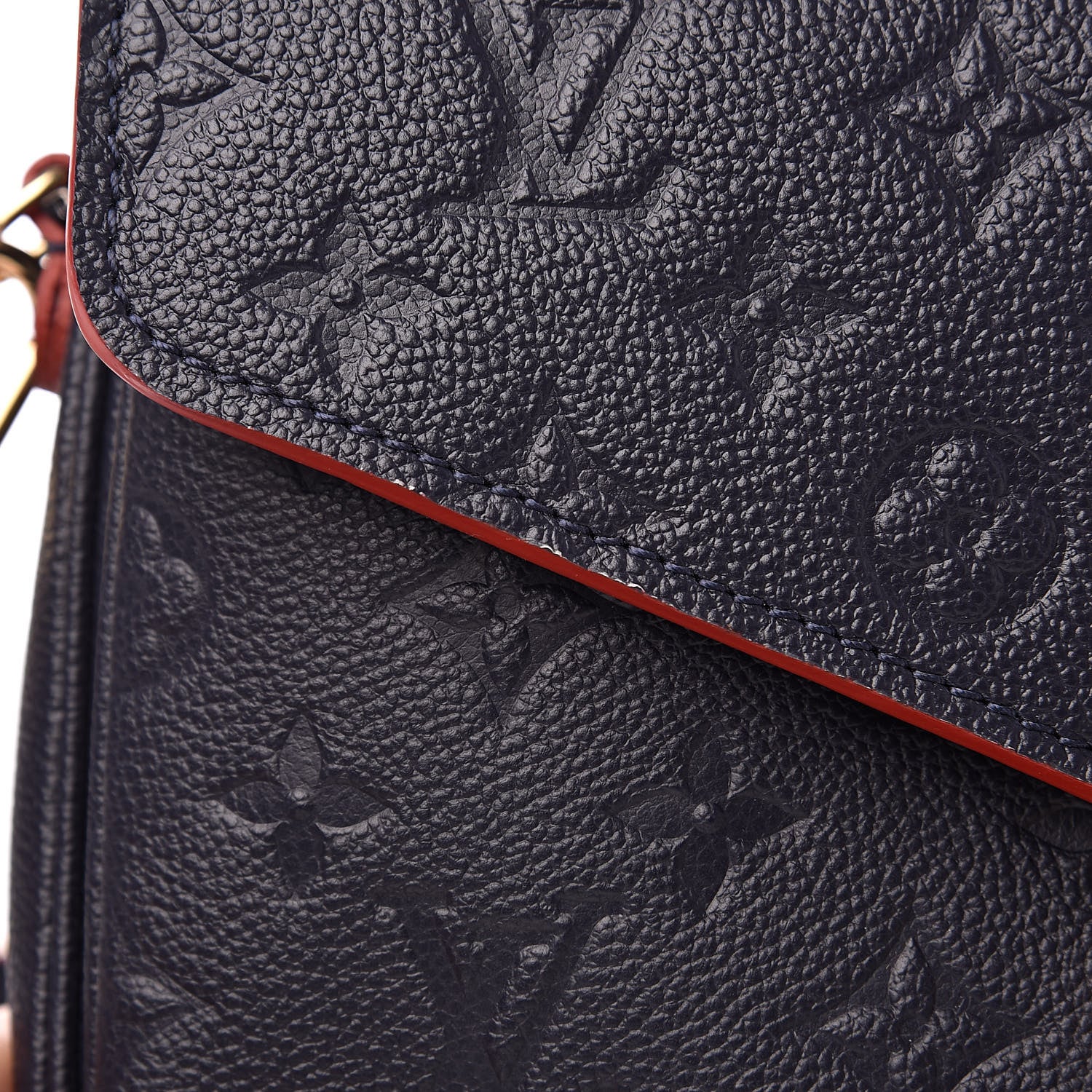 Louis Vuitton Empreinte Pochette Metis Marine Rouge 9 of 10