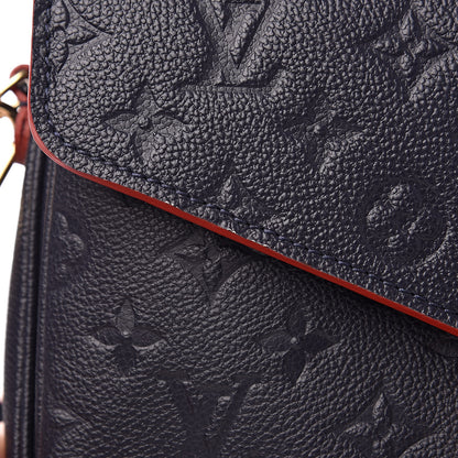Louis Vuitton Empreinte Pochette Metis Marine Rouge 9 of 10