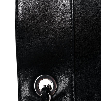 Chanel Sheepskin Quilted Vintage Mademoiselle Flap Black 12 of 14