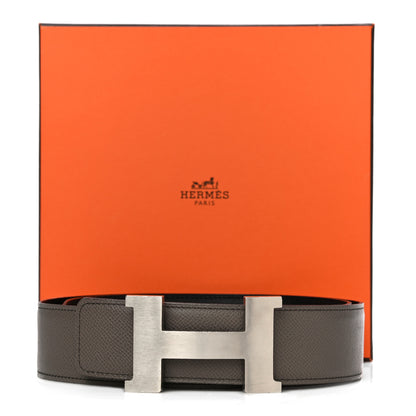 Hermes Epsom Swift 42mm Constance H 2 Belt 85 Etain Black 18 of 18