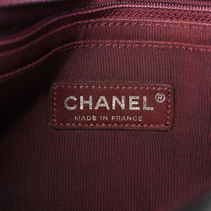 Chanel Patent Quilted Secret Label Medium Flap Black 6 of 12
