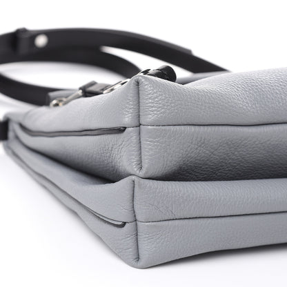 Marc Jacobs Calfskin Two Fold Shoulder Bag Rock Grey 8 of 10