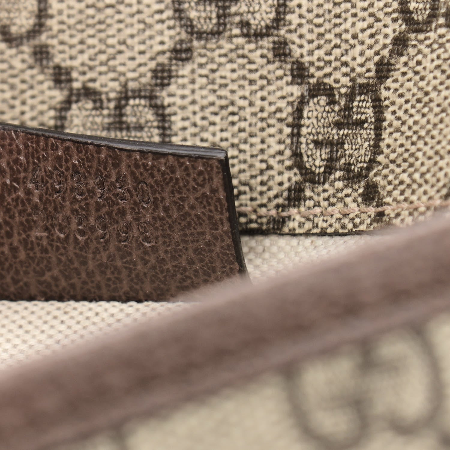 Gucci GG Supreme Monogram Neo Vintage Web Belt Bag Brown 8 of 13