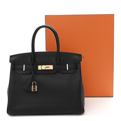 Hermes Togo Birkin 30 Black 11 of 11