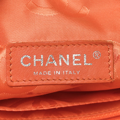 Chanel Calfskin Python Quilted Cambon Flat Tote Khaki 6 of 10