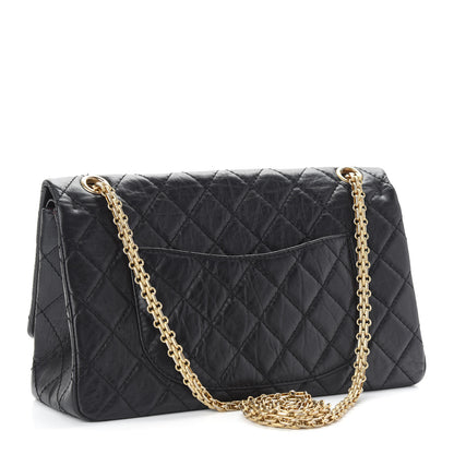 Chanel Aged Calfskin Quilted 2.55 Reissue 226 Flap Black 2 of 9