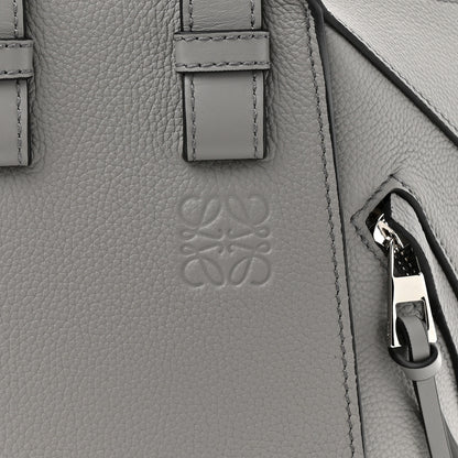 Loewe Grained Calfskin Mini Hammock Shoulder Bag Pearl Grey 8 of 10