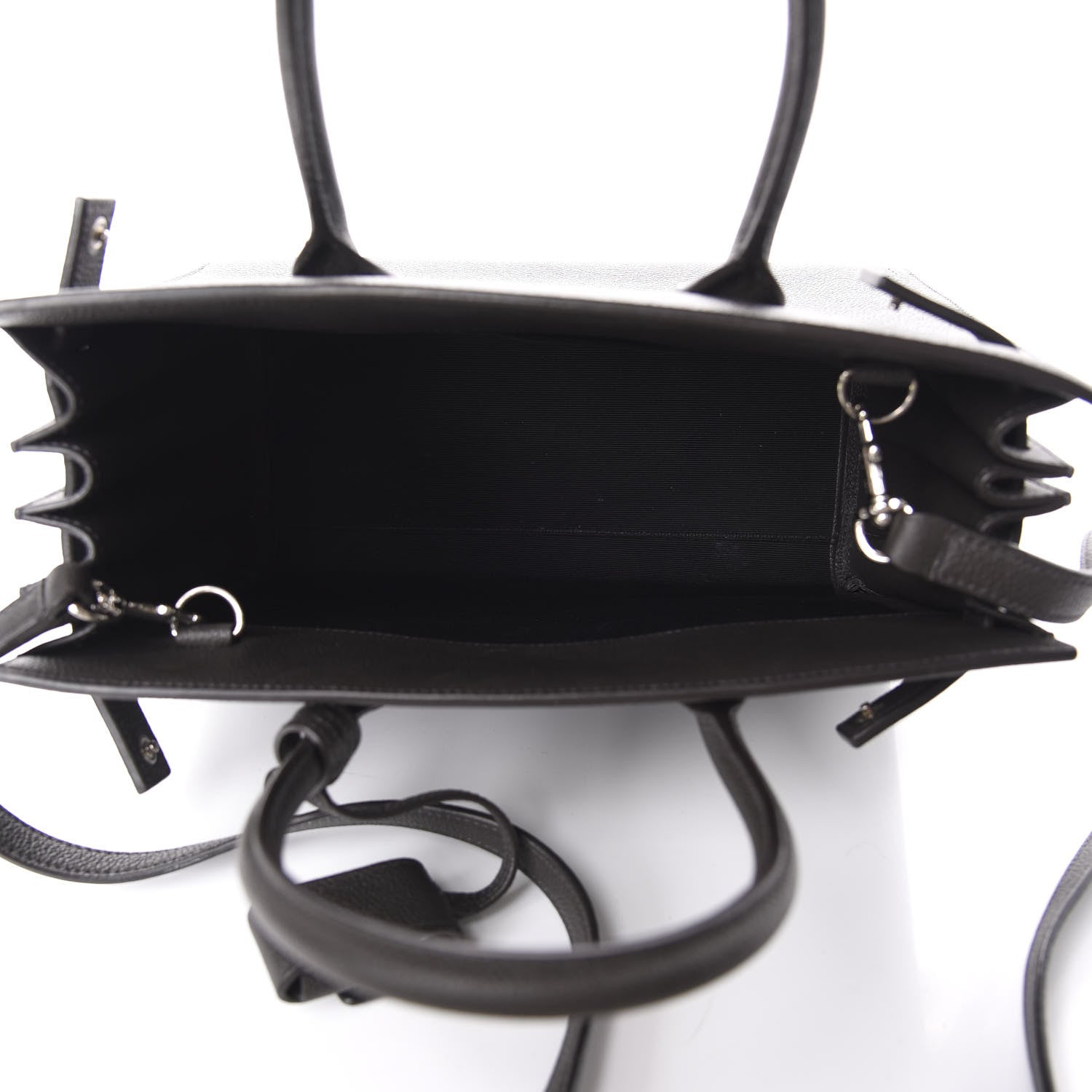 Saint Laurent Grained Calfskin Baby Sac De Jour Black 6 of 20