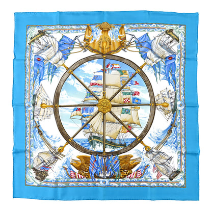 Hermes Silk Vive Le Vent Scarf 90 1 of 3