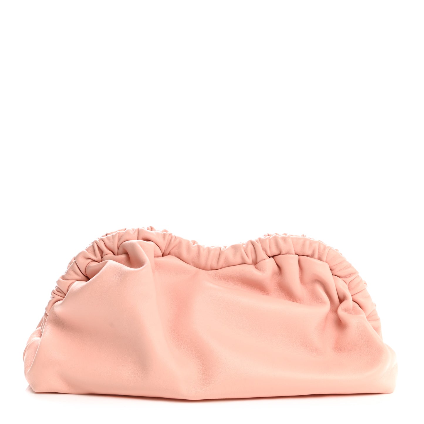 Lambskin Cloud Clutch Rosa Blush