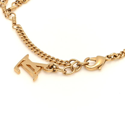 Louis Vuitton Sweet Monogram Charm Bracelet Gold Orange 4 of 4