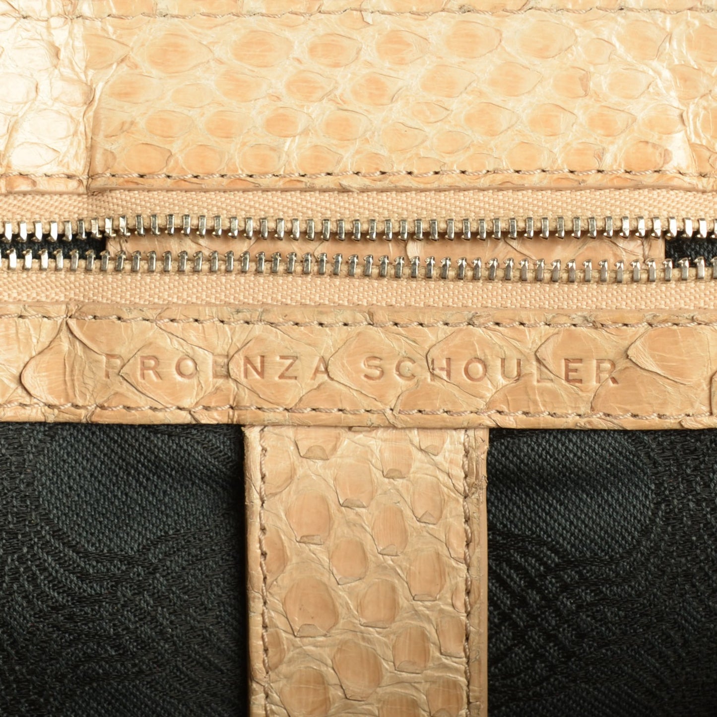 Python PS1 Large Satchel Gold