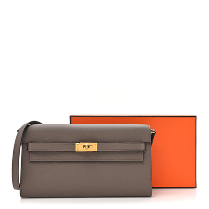 Hermes Epsom Kelly To Go Wallet Etain 11 of 11