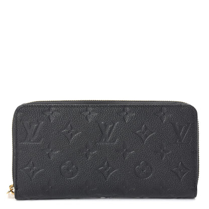 Louis Vuitton Empreinte Zippy Wallet Black 1 of 6