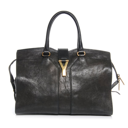 Saint Laurent Leather Medium Cabas Chyc Black 1 of 7